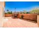 Secluded backyard featuring a spacious brick patio, perfect for outdoor entertaining at 6747 Gold Yarrow St, Las Vegas, NV 89148