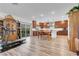 Gourmet kitchen with stainless steel appliances and a large center island at 7260 Grace Estate Ave, Las Vegas, NV 89113