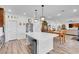 Bright kitchen features large island, stainless appliances, and open layout at 7260 Grace Estate Ave, Las Vegas, NV 89113