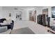 Bright living space with comfortable seating and seamless flow to adjacent rooms at 7260 Grace Estate Ave, Las Vegas, NV 89113