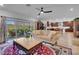 Comfortable living room with patio access, perfect for indoor-outdoor living at 7260 Grace Estate Ave, Las Vegas, NV 89113