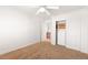 Bedroom features a built in closet with a view into an adjacent room at 8800 Cortile Dr, Las Vegas, NV 89134