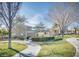 Green neighborhood park featuring a gazebo and walking path amid homes at 9140 Entrancing Ave, Las Vegas, NV 89149