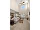 Sun-filled living room features high ceilings and an open-concept design at 939 Paisley St, Las Vegas, NV 89145