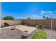 The backyard offers a private outdoor area with a mix of gravel and paved space at 1073 Pleasure Ln # 2, Henderson, NV 89002