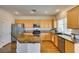 Beautiful kitchen featuring stainless steel appliances, granite counters, and ample cabinetry at 1274 Doggett Ave, Las Vegas, NV 89123