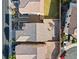 Aerial view of multiple roofs showcasing recent replacement at 1556 Olivia Pkwy, Henderson, NV 89011