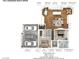 Detailed floor plan showcasing the layout of this 1,626 sq ft home at 1613 Shadow Rock Drive at 1613 Shadow Rock Dr, Las Vegas, NV 89117