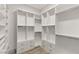 Spacious walk-in closet featuring custom shelving and drawer storage at 1613 Shadow Rock Dr, Las Vegas, NV 89117