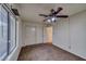 Spacious bedroom with carpet, a ceiling fan, and closet space at 2040 Mesquite Ln # 203, Laughlin, NV 89029