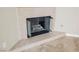 Detailed view of the fireplace with its tiled facade at 2050 W Warm Springs Rd # 4322, Henderson, NV 89014