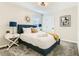 Charming bedroom with a plush bed, side tables, and stylish decor at 2417 Fasano St, Henderson, NV 89044