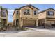 Two-story home showcasing a well-maintained front yard and attached two-car garage at 2417 Fasano St, Henderson, NV 89044