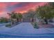 Attractive home exterior featuring mature trees, desert landscaping, and a welcoming facade at 2529 Flodden St, Henderson, NV 89044