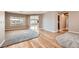 Spacious living room with hardwood floors and neutral paint at 2784 Cherrydale Falls Dr, Henderson, NV 89052