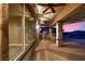 Outdoor patio features a built-in grill, covered seating area, with a lovely view of the neighborhood at 2784 Cherrydale Falls Dr, Henderson, NV 89052