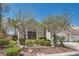 Charming single-story home features a two-car garage, neutral paint and desert landscaping at 2889 Anteres St, Las Vegas, NV 89117