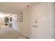 Welcoming entryway with clean lines, artwork, and a glimpse into the living space at 3111 Bel Air Dr # 23A, Las Vegas, NV 89109
