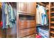 Walk-in closet with custom shelving and storage, providing ample space for organization at 322 Karen Ave # 2201, Las Vegas, NV 89109