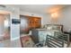 Bedroom with TV, seating, and view to hall at 322 Karen Ave # 2201, Las Vegas, NV 89109
