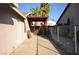 Backyard showing the large covered patio area at 4354 Thorndale Pl, Las Vegas, NV 89103