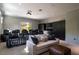 Cozy home theater with plush seating and a projector for movie nights at 6 Yorkridge Ct, Henderson, NV 89052