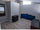 Bedroom featuring modern flooring and lilac colored walls at 709 Evergreen Cir, Las Vegas, NV 89107