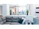 Comfortable living room with view to kitchen and breakfast nook at 7607 Boca Raton Dr, Las Vegas, NV 89113