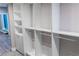 Extensive walk-in closet system with adjustable shelving, hanging rods, and organized storage capabilities at 7607 Boca Raton Dr, Las Vegas, NV 89113