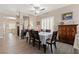Bright dining room features stylish furniture and decor, with views through to adjacent living areas at 7669 Fieldfare Dr, North Las Vegas, NV 89084