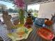 Charming display of pottery and decorative items in a well-lit area at 7669 Fieldfare Dr, North Las Vegas, NV 89084