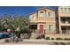Charming two-story home with well-maintained landscaping and a cozy front porch at 7704 Classy Cashmere Ct, Las Vegas, NV 89149