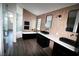 Luxurious bathroom with dual vanities, soaking tub, and glass-enclosed shower, creating a spa-like retreat at 912 Pro Players Dr, Las Vegas, NV 89134