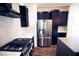 Modern kitchen equipped with stainless steel appliances and stylish finishes at 912 Pro Players Dr, Las Vegas, NV 89134