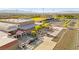 Aerial view highlights Coronado High School's campus, sports fields, and surrounding community at 977 Courtney Valley St, Henderson, NV 89052