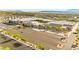 Aerial shot showcases Coronado High School, including ample parking and well-maintained sports facilities at 977 Courtney Valley St, Henderson, NV 89052