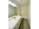 Bathroom with a vanity, faucet, tub, and shower perfect for relaxation and freshening up at 9821 Sedona Shrine Ave, Las Vegas, NV 89148