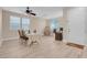 Bright dining area with modern flooring, perfect for entertaining guests at 11074 Caramel Crest Ct, Las Vegas, NV 89135