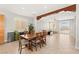 Open concept dining area leads to a bright and inviting living space at 11274 Civita St, Las Vegas, NV 89141