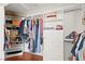 Well-organized walk-in closet with custom shelving, drawers, and plenty of hanging space at 11274 Civita St, Las Vegas, NV 89141