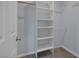 Walk-in closet featuring multiple shelves and ample storage space at 1130 Blissful Plains Ave, North Las Vegas, NV 89086