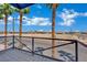 Balcony view with palm trees and blue skies at 1190 E Carson Ave, Las Vegas, NV 89101