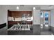 Modern kitchen with stylish cabinets, stainless steel appliances, and a double sink, perfect for cooking enthusiasts at 1190 E Carson Ave, Las Vegas, NV 89101