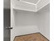 Walk-in closet with white walls and shelving at 1390 Vegas Valley Dr # 32, Las Vegas, NV 89169