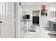 Beautiful bathroom featuring a tub, shower, and dual vanities on marble floors at 1763 Crystal Stream Ave, Henderson, NV 89012