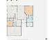Detailed floor plan showing layout of home at 1763 Crystal Stream Ave, Henderson, NV 89012