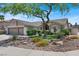Inviting single-story home with a mature tree, desert landscaping, and well-maintained front yard at 1763 Crystal Stream Ave, Henderson, NV 89012