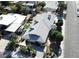 Aerial shot of the home featuring a well-maintained roof, landscaping, backyard amenities and a convenient neighborhood at 1819 Beverly Way, Las Vegas, NV 89104