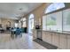 Open kitchen features granite countertops, stainless appliances, and access to dining area at 2090 Eaglepath Cir, Henderson, NV 89074