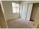 Bright bedroom has a window and closet with sliding doors at 2110 Los Feliz St # 2037, Las Vegas, NV 89156